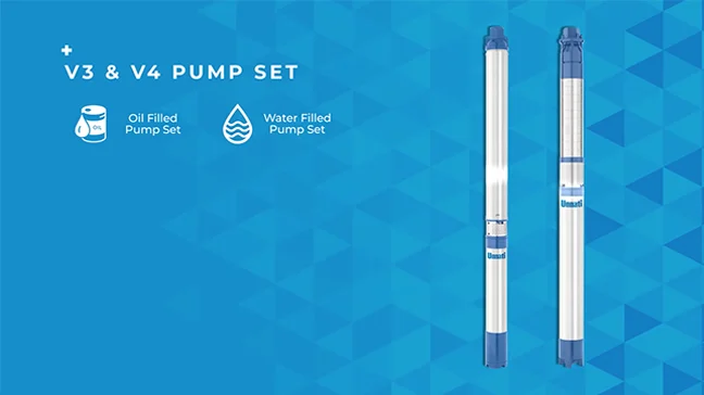 3 & 4 Inch Oil and Water Filled Pumps